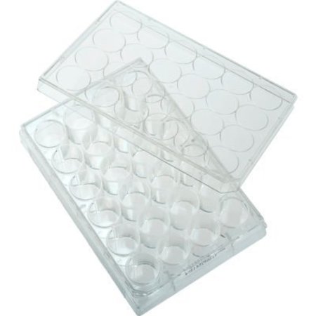 CELLTREAT CELLTREAT¬Æ 24 Well Tissue Culture Plate with Lid, Individual, Sterile 229124